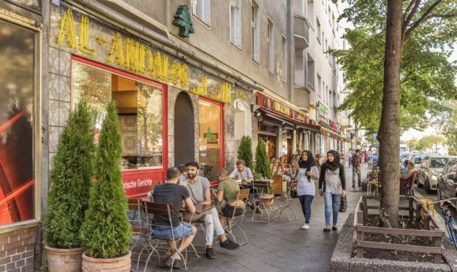 شارع «زوننآليه» في برلين المعروف باسم «شارع العرب» (مواقع سياحية)