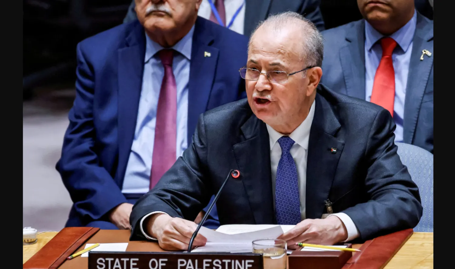 رئيس الوزراء الفلسطيني محمد مصطفى (رويترز)