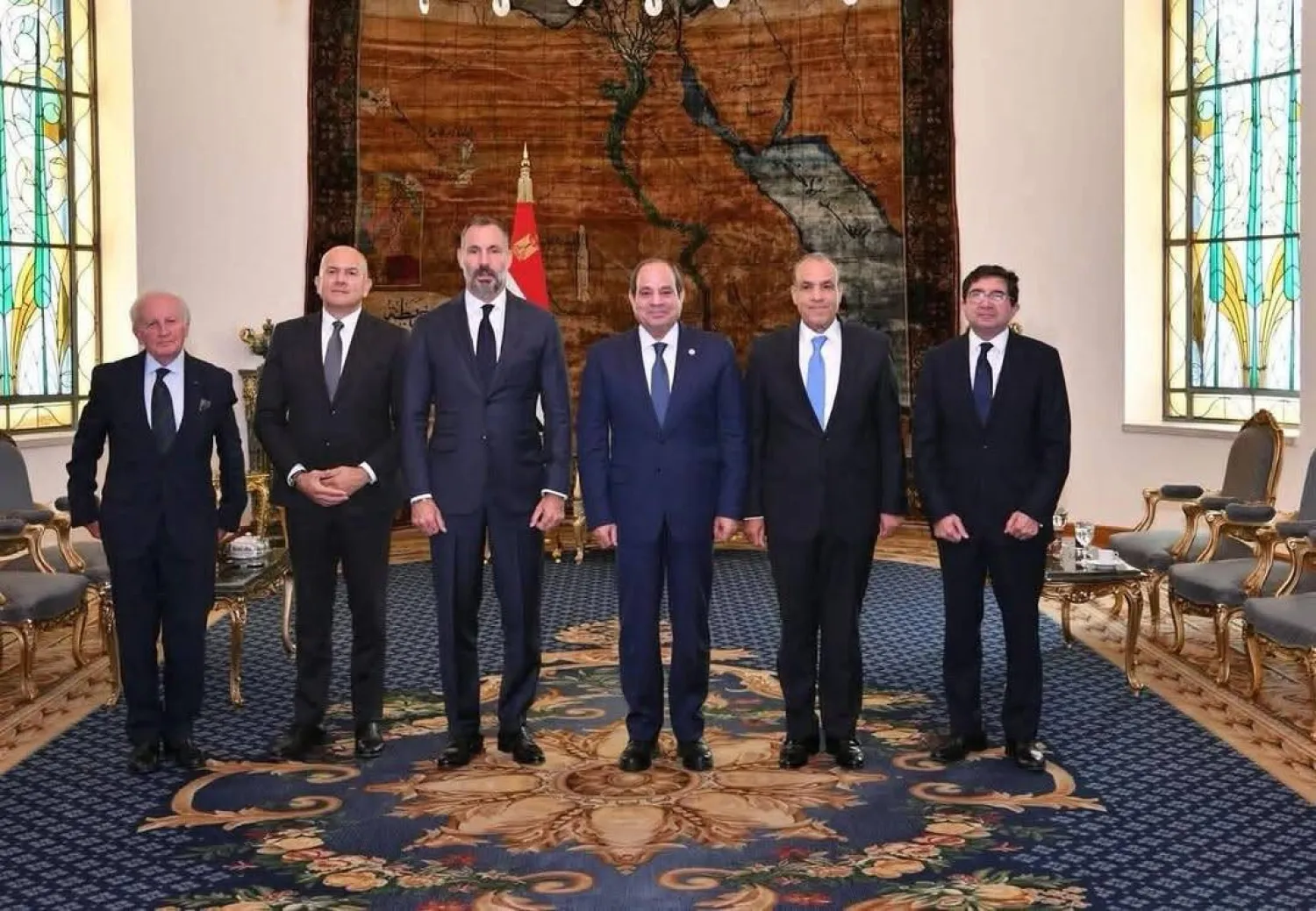 السيسي اتفق مع الآغا خان على توسيع نطاق التعاون (الرئاسة المصرية)