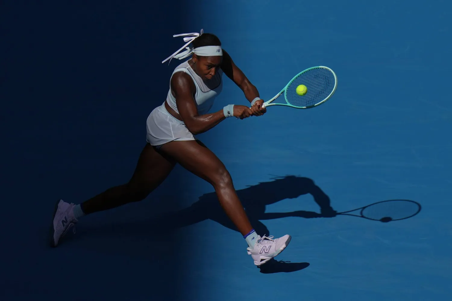 الأميركية كوكو غوف (أ.ب)