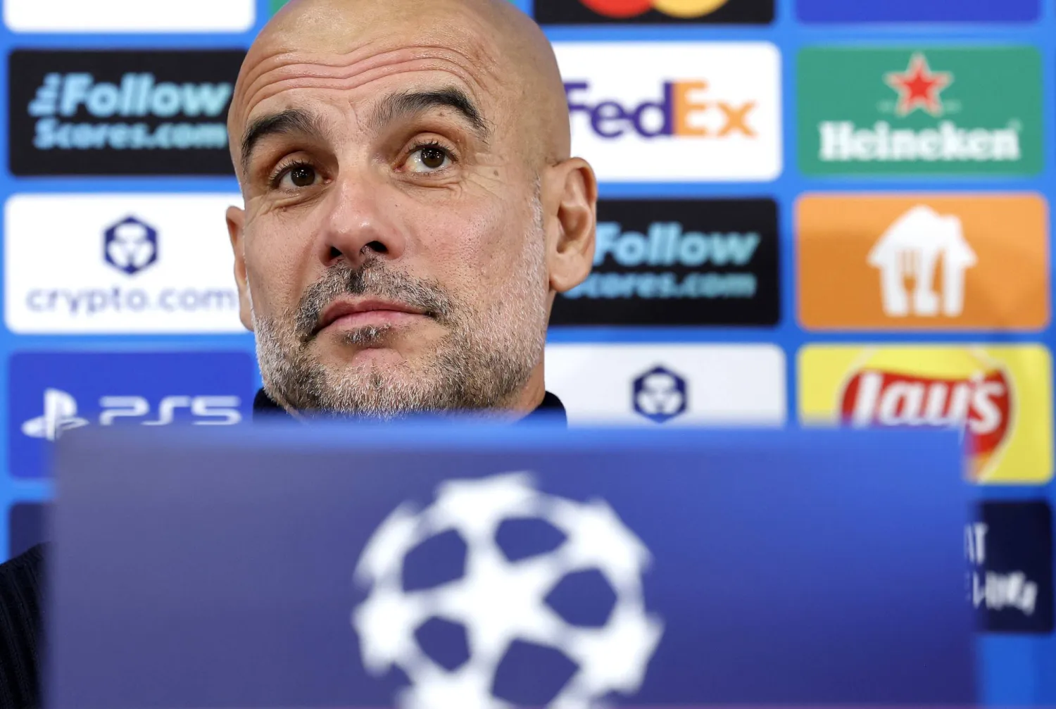 جوسيب غوارديولا مدرب مانشستر سيتي (إ.ب.أ)