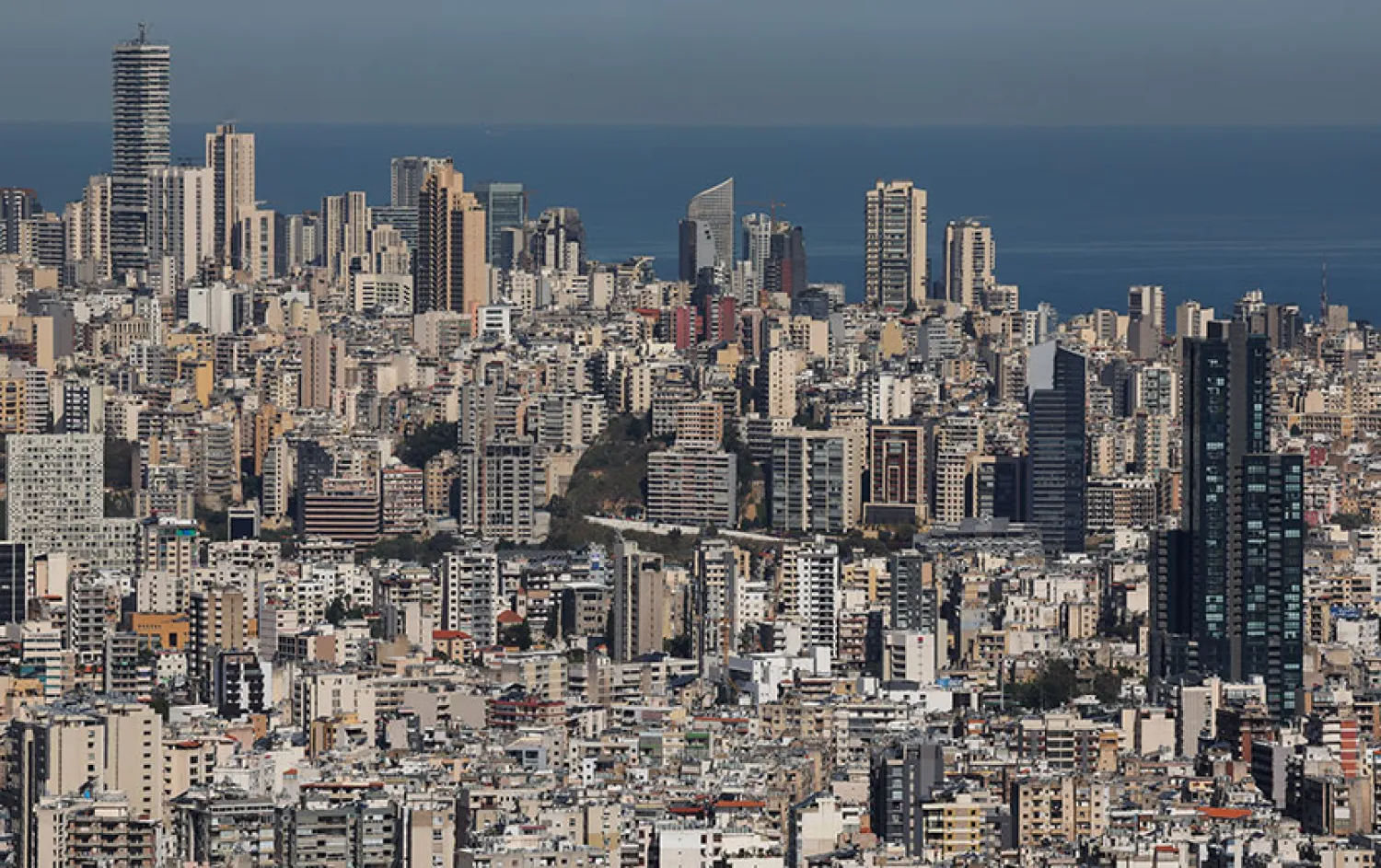 Beyrut'un havadan bir fotoğrafı (Reuters)