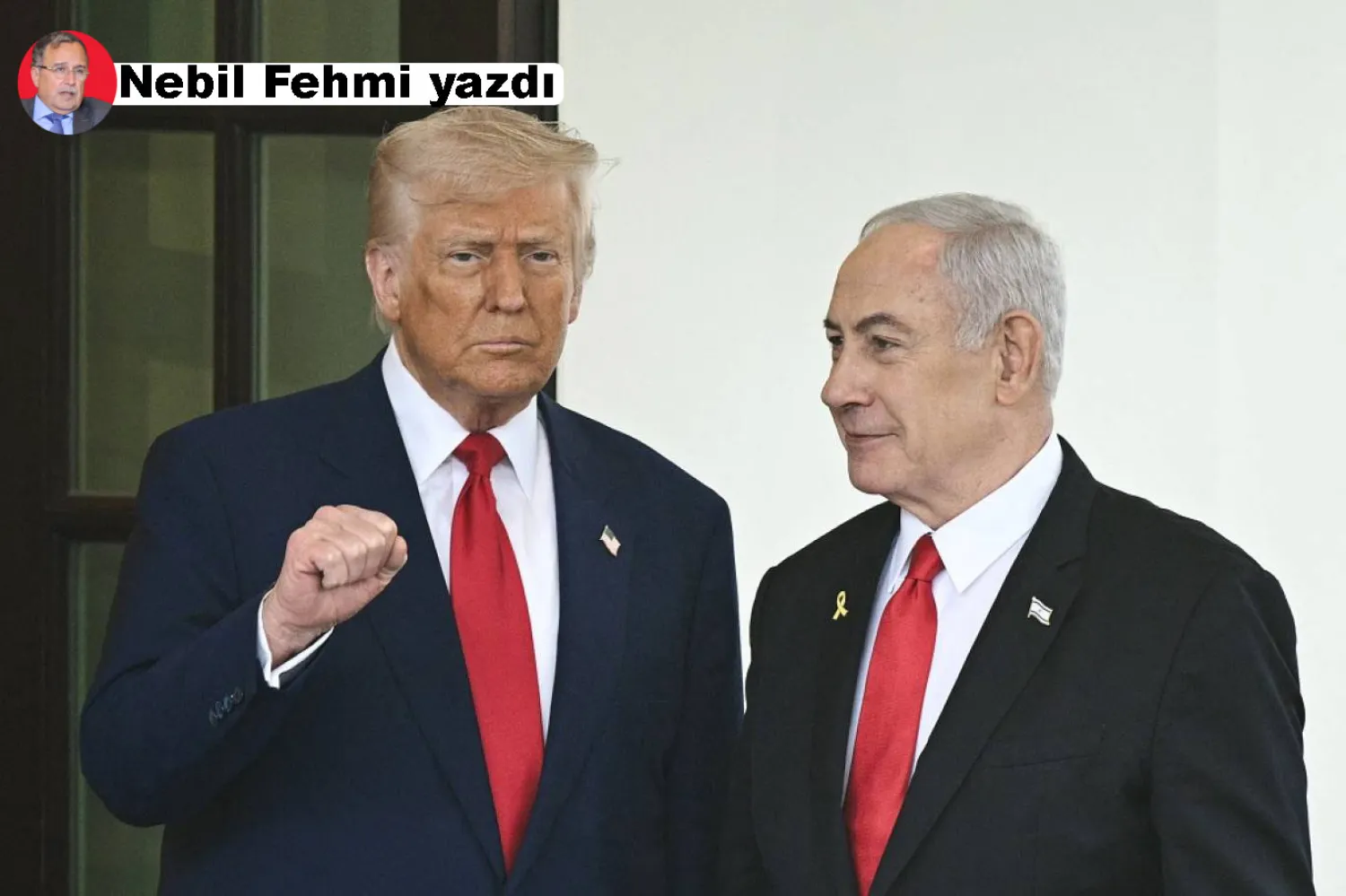Trump, Netanyahu'yu Beyaz Saray'da kabul ediyor, 7 Nisan 2025 (AFP)