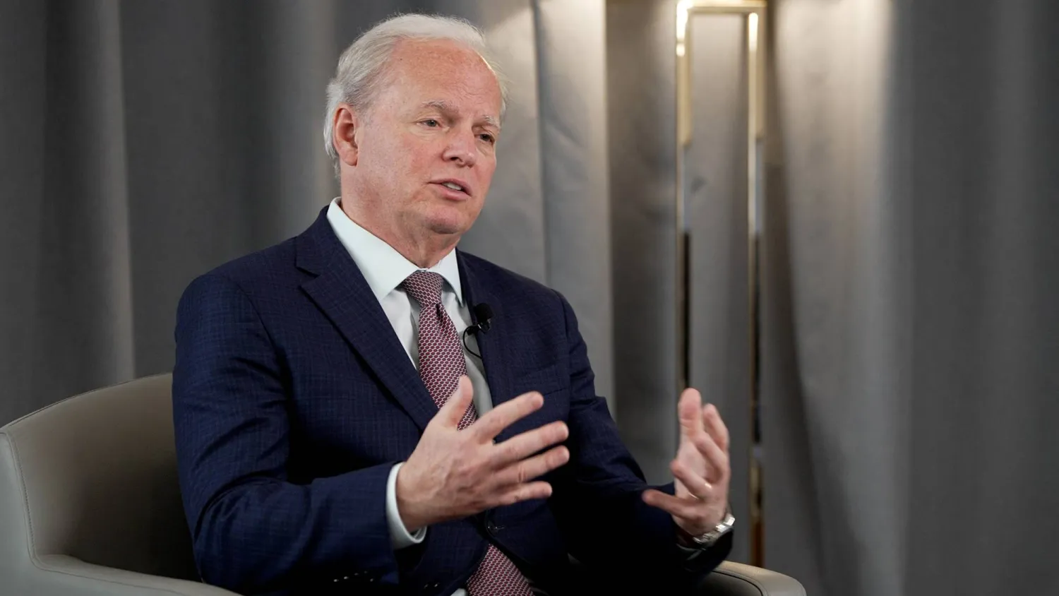 المدير المنتدب الأول للبنك الدولي أكسيل فان تروتسنبرغ (تصوير: تركي العقيلي)