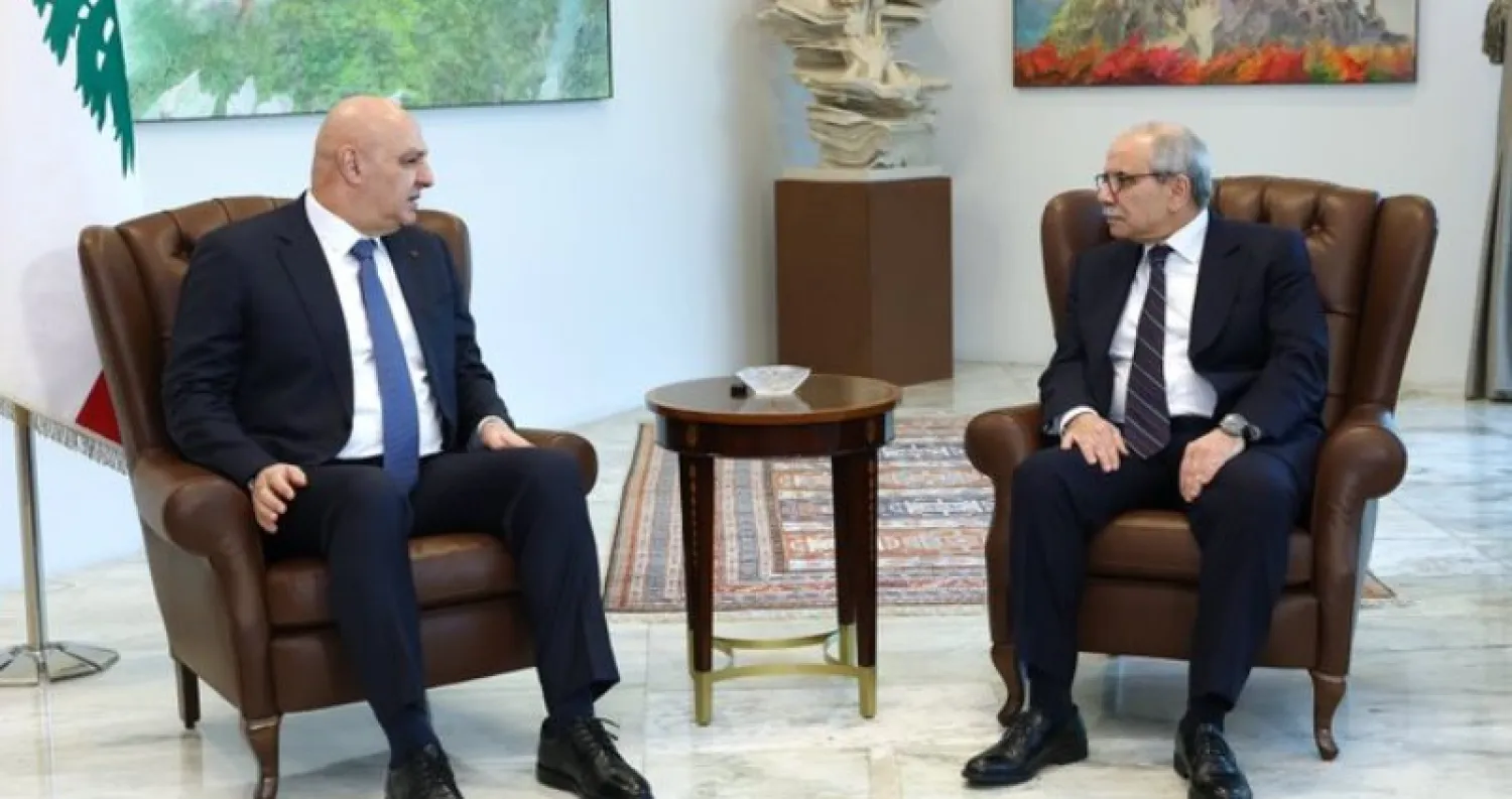 الرئيس اللبناني جوزيف عون يستقبل رئيس الحكومة نواف سلام في القصر الجمهوري (الرئاسة اللبنانية)