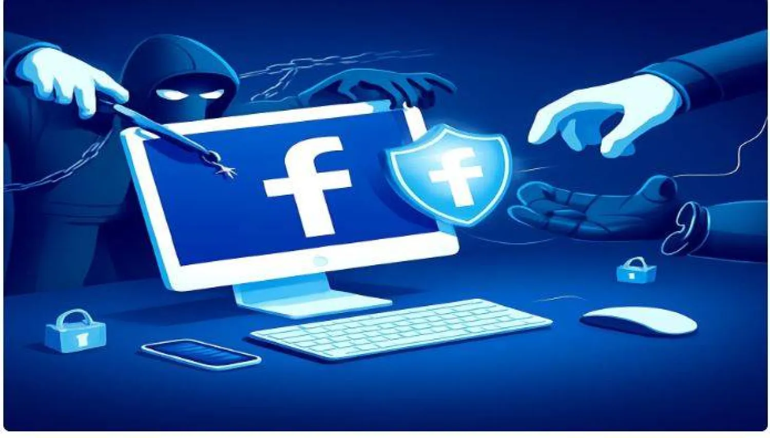 قرصنة صفحة مجمع اللغة العربية على «فيسبوك» (مجمع اللغة العربية)