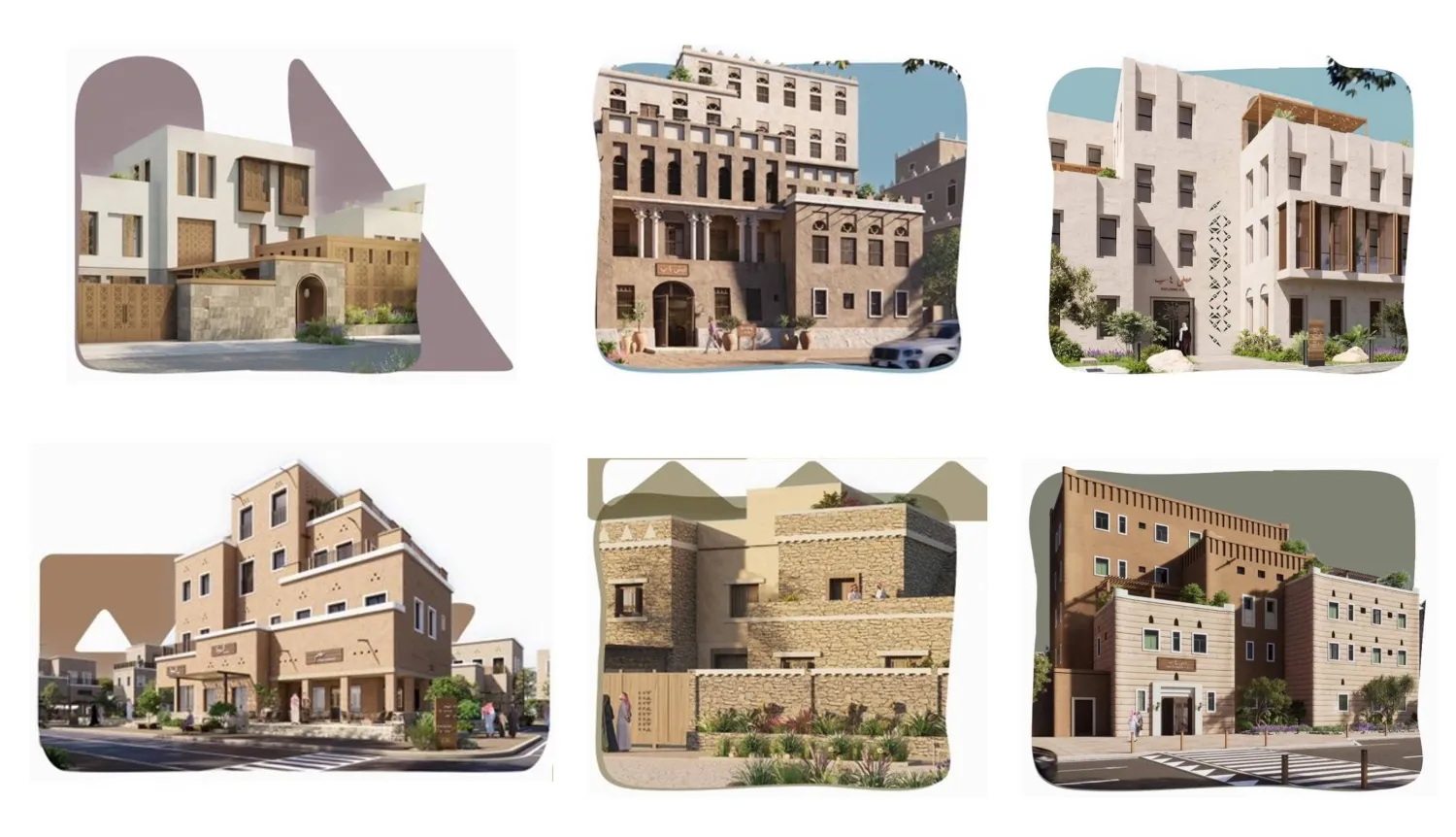 تعكس الطرازات أنماط البناء المتوارثة عبر الأجيال (العمارة السعودية)