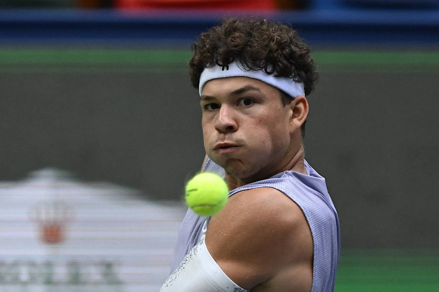 الأميركي بن شيلتون ودّع شنغهاي مبكراً (أ.ف.ب)