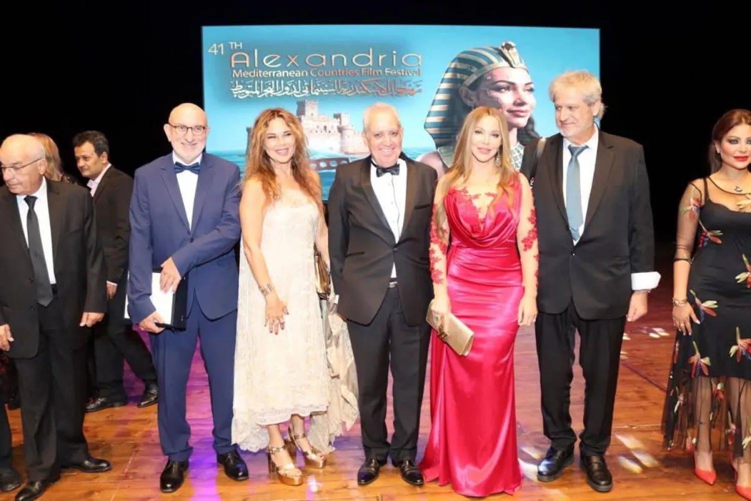 حفل الافتتاح شهد عدداً من التكريمات (إدارة المهرجان)