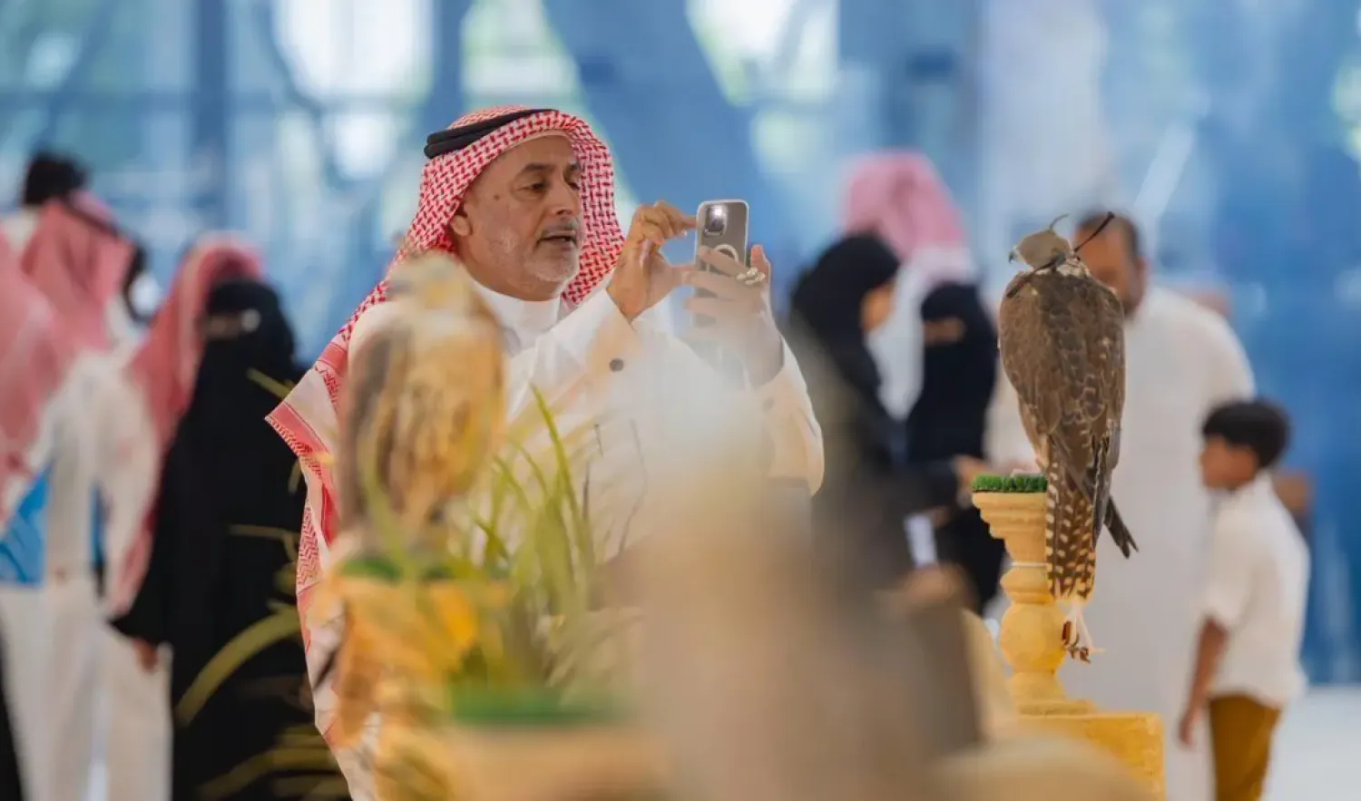 The exhibition offers visitors interactive and diverse experiences, including Saudi Ardah and other folkloric shows - SPA