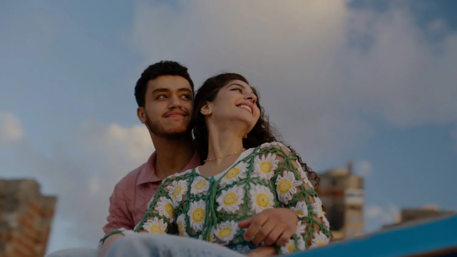 مايان السيد وحسن مالك في مشهد من الفيلم (الشركة المنتجة)