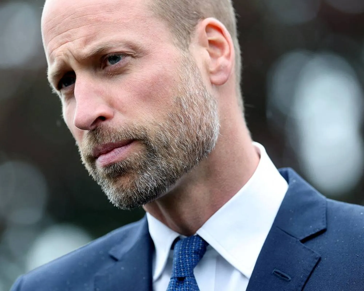 Prince William, Prince of Wales, attends the launch of the Global Humanitarian Memorial in London, Britain October 1, 2025. (Chris Jackson/Pool via Reuters)