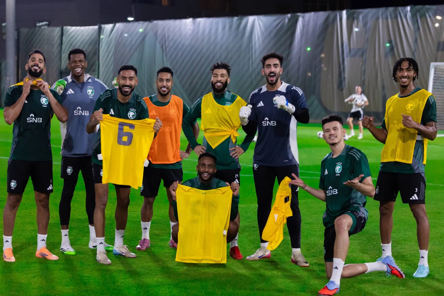 يواصل الأخضر تحضيراته استعداداً لخوض منافسات الملحق الآسيوي (المنتخب السعودي) 