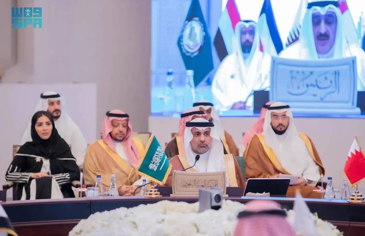 Saudi Minister of Health Fahad AlJalajel at in the 11th Gulf Cooperation Council (GCC) Health Ministers' Committee and the 88th Gulf Health Council meetings in Kuwait. (SPA)