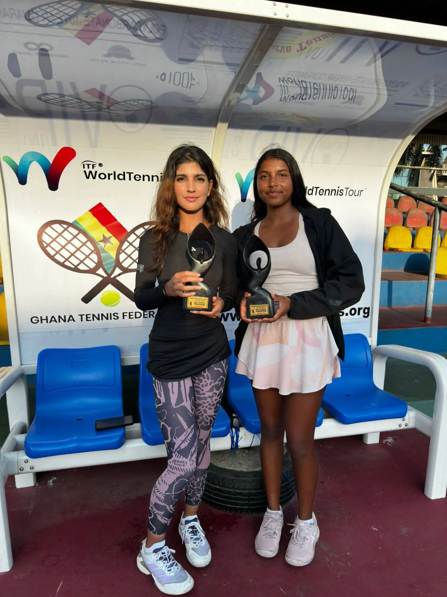 هنية منهاس تواصل تألقها في بطولات التنس الدولية (الاتحاد السعودي للتنس)