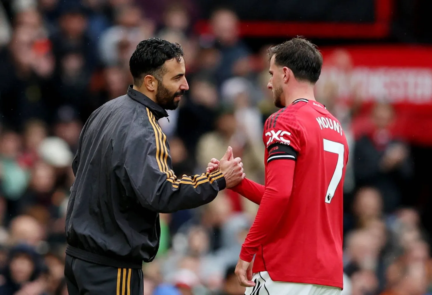 ماسون ماونت وروبن أموريم (رويترز)