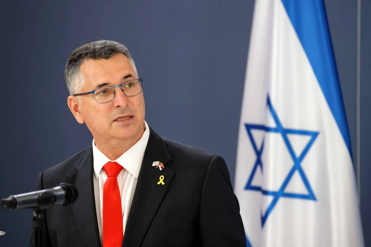 وزير الخارجية الإسرائيلي جدعون ساعر (إ.ب.أ)