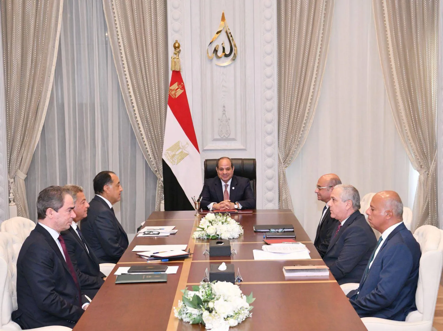 السيسي وجه بتشكيل اللجنة خلال اجتماع الصيف الماضي (رئاسة الجمهورية)