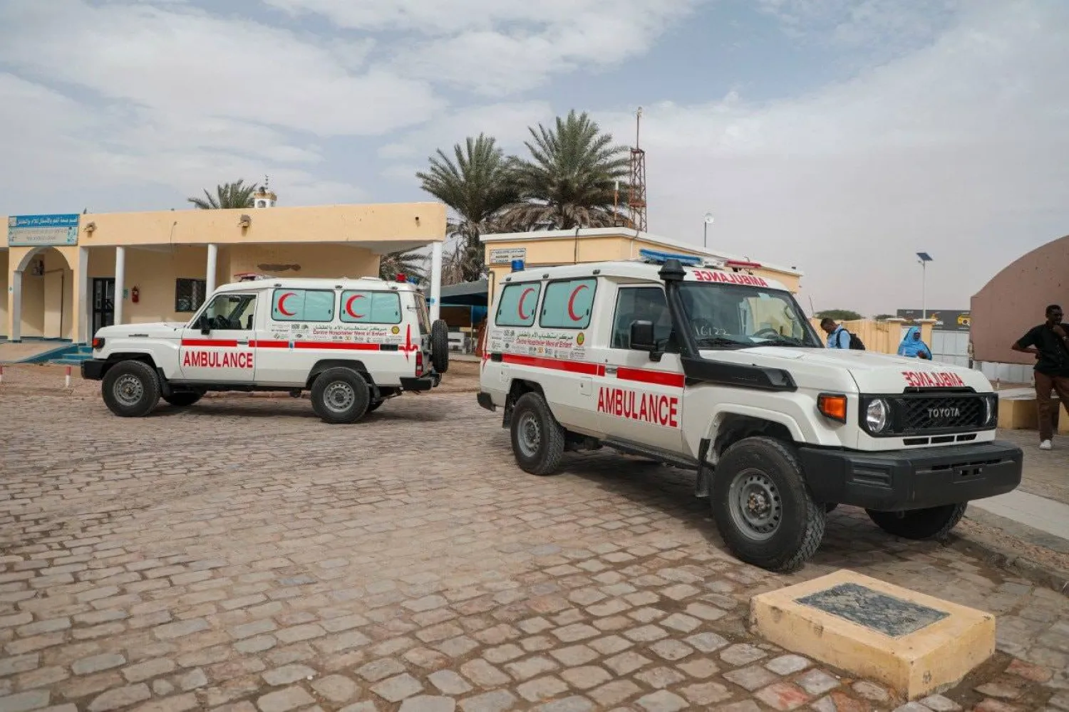 سيارات إسعاف في موريتانيا (وزارة الصحة عبر «فيسبوك»)
