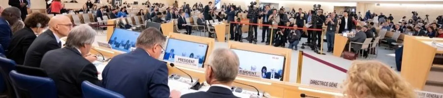 مجلس حقوق الإنسان هو الهيئة الحكومية الدولية في منظومة الأمم المتحدة المسؤولة عن تعزيز حقوق الإنسان وحمايتها بجميع أنحاء العالم (متداولة)