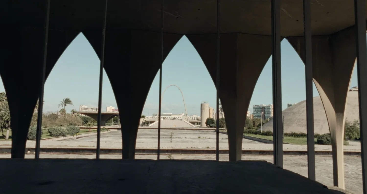 جانب من منشآت المعرض (الشرق الأوسط)