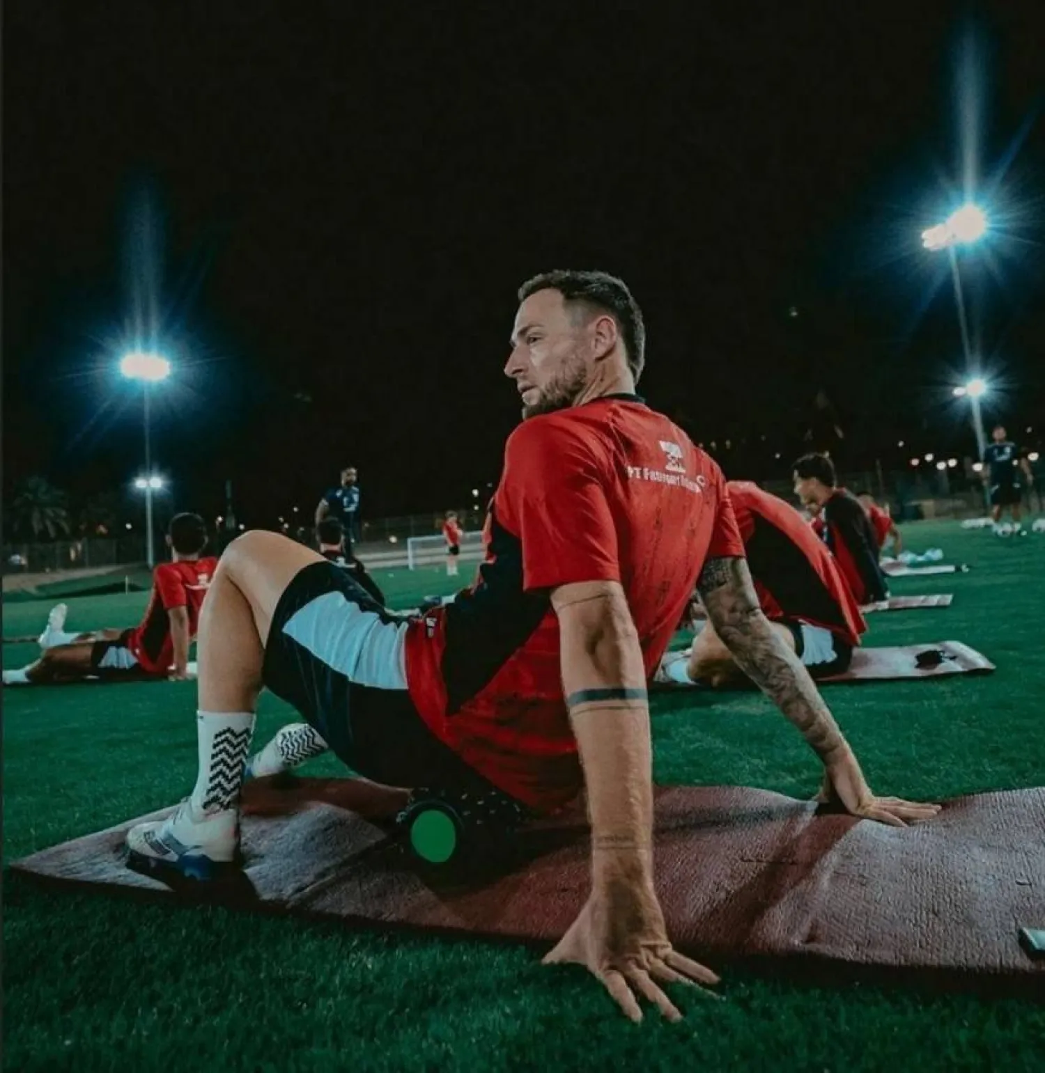 جانب من التحضيرات للمنتخب الإندونيسي (الاتحاد الإندونيسي)