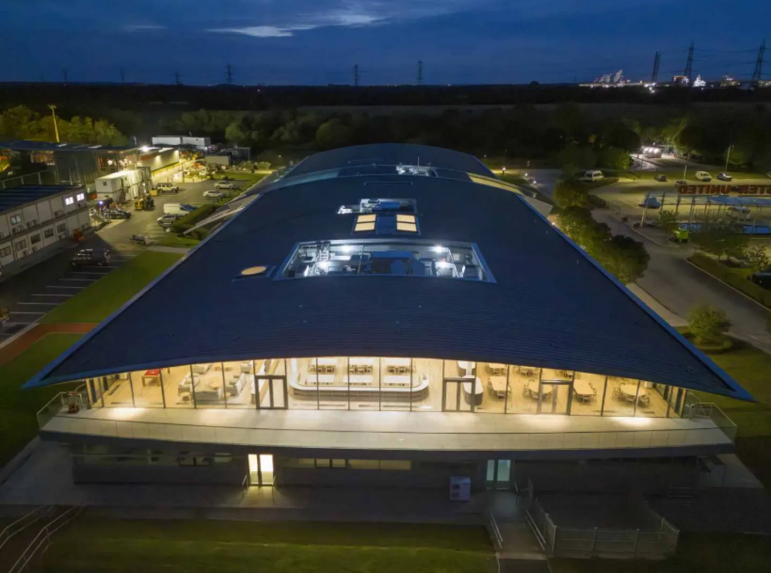 مركز تدريبات «كارينغتون» التابع للنادي (نادي مانشستر يونايتد)