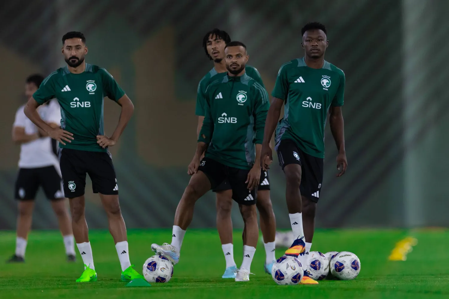 من استعدادات الأخضر للملحق الآسيوي (المنتخب السعودي)