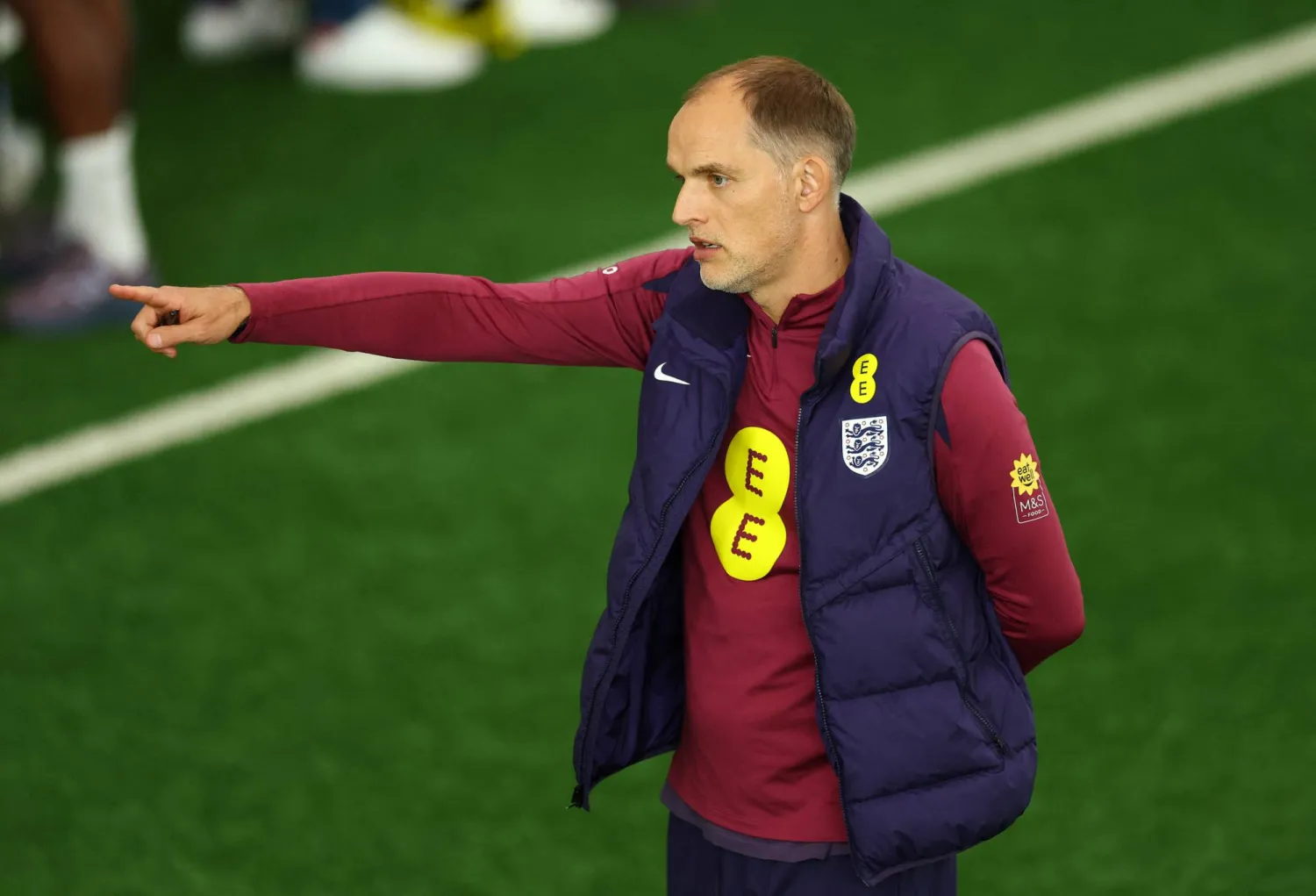 إنجلترا قدمت بقيادة المدرب الألماني توماس توخيل عرضاً قوياً الشهر الماضي (رويترز)