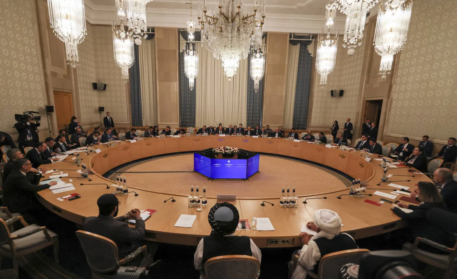 اجتماع «صيغة موسكو» حول أفغانستان (إ.ب.أ)