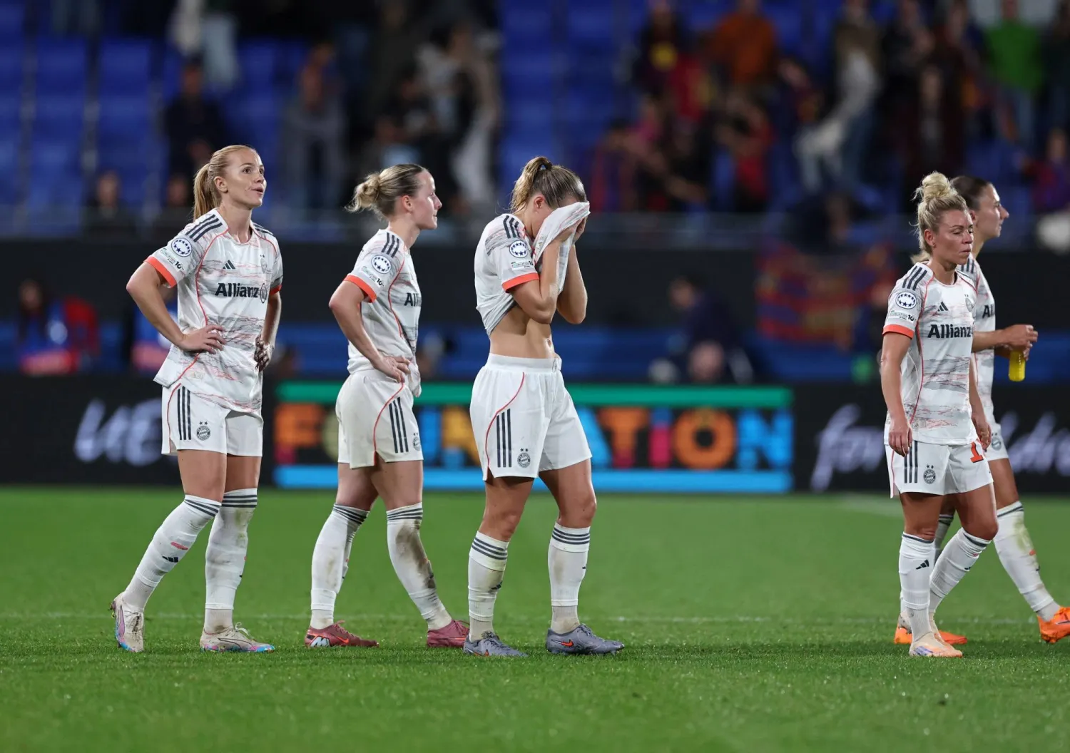 الخسارة بسباعية إنذار لوضع كرة القدم النسائية في ألمانيا بشكل عام (أ.ف.ب)