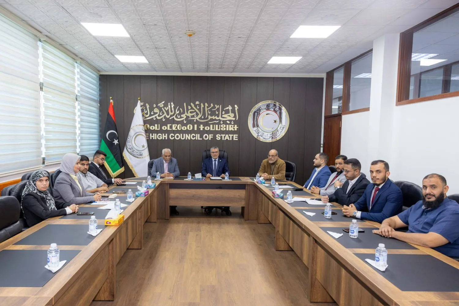 اجتماع لهيئة مكتب المجلس الأعلى للدولة (المجلس)