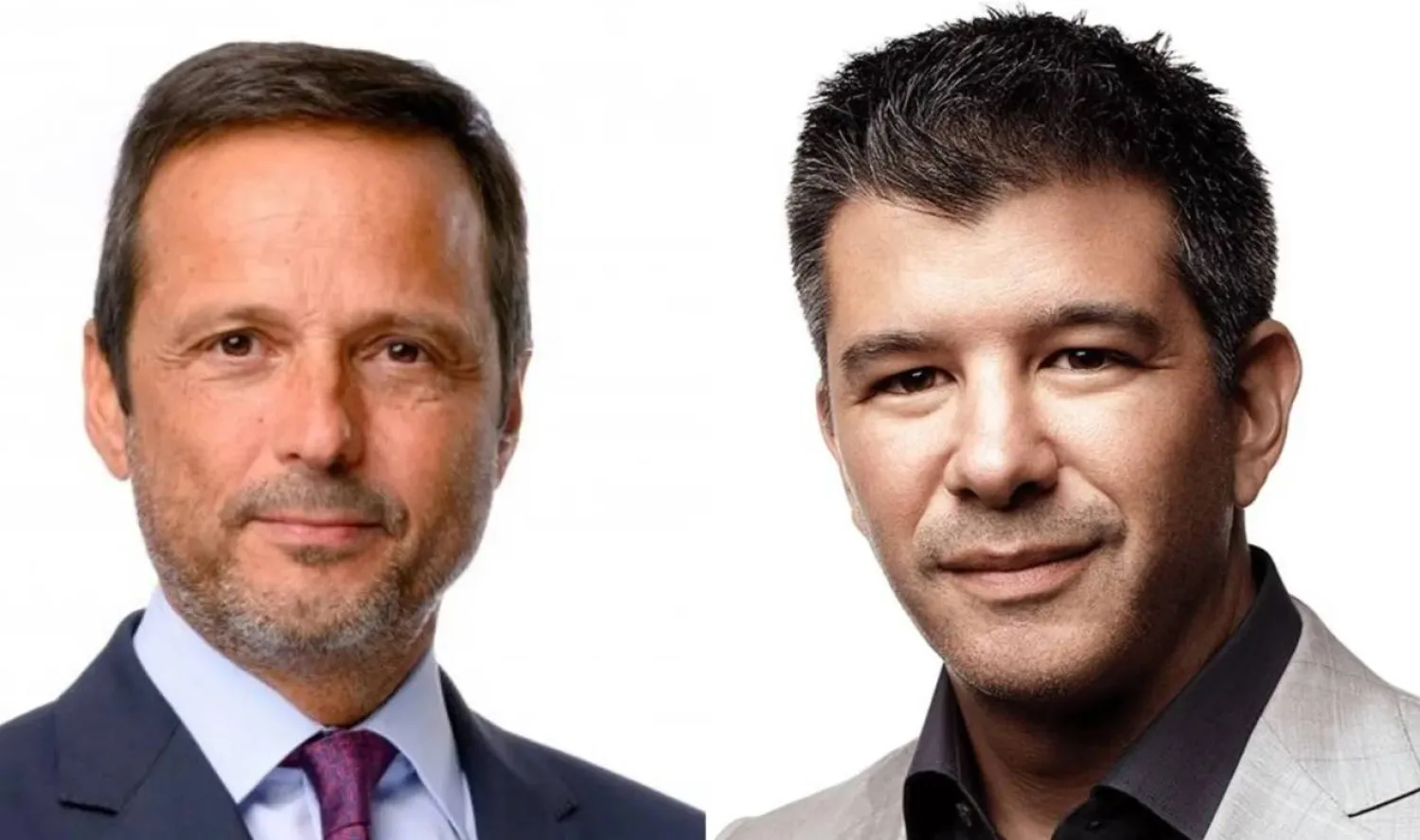 Travis Kalanick, Entrepreneur and Co-Founder of Uber, and John Pagano, Chief Executive Officer of Red Sea Global (Asharq Al-Awsat)[