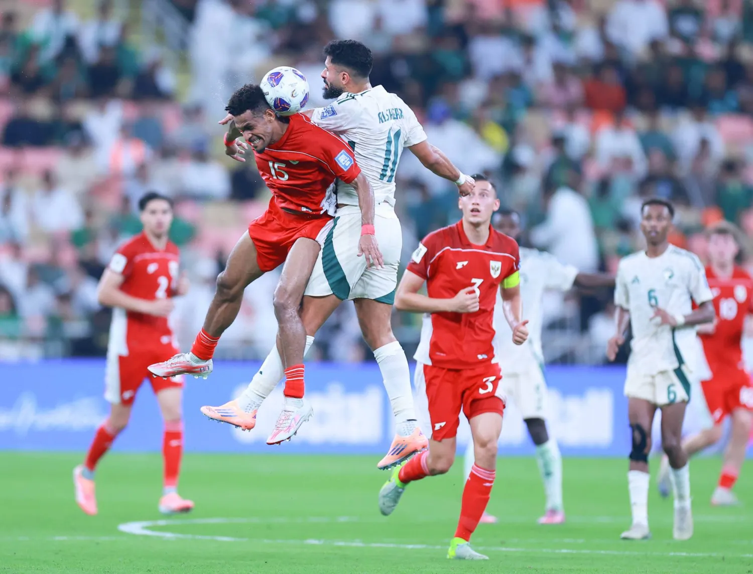 المنتخب الإندونيسي يرى نفسه قادرا على التعويض أمام العراق (تصوير: عدنان مهدلي)