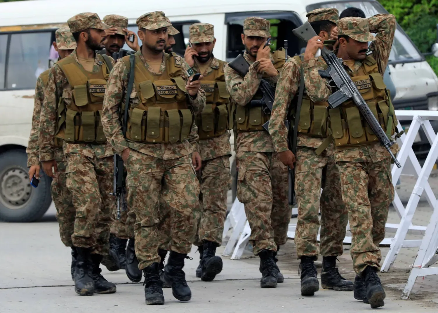Pakistan askerleri (Arşiv- Reuters)