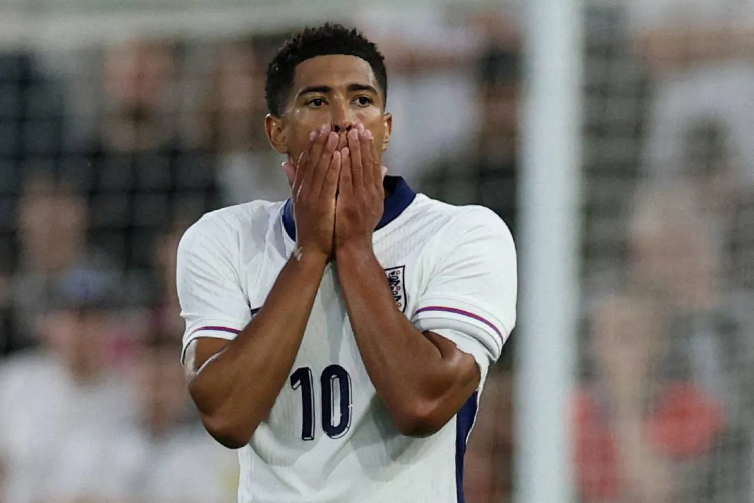 جود بيلينغهام لاعب المنتخب الإنجليزي لكرة القدم (رويترز)