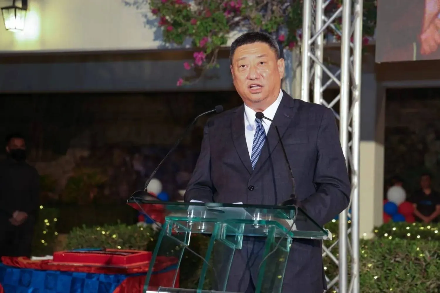 Taiwan’s economic representative to Saudi Arabia Sami Jang (Asharq Al-Awsat)