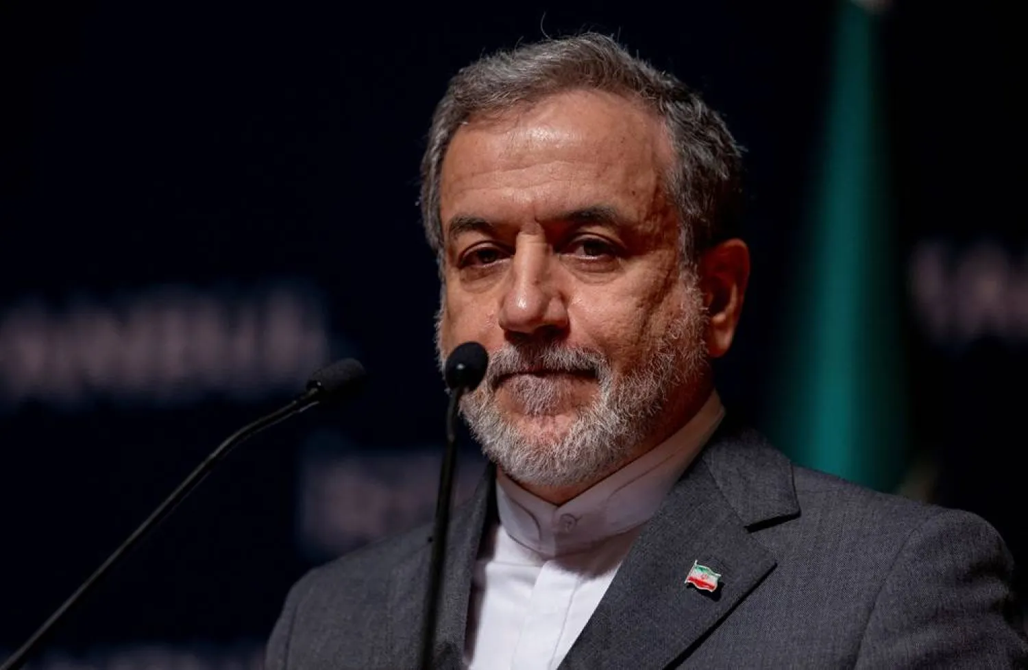 Iranian Foreign Minister Abbas Araqhchi looks on during a press conference in Istanbul, Türkiye, June 22, 2025. (Reuters) 