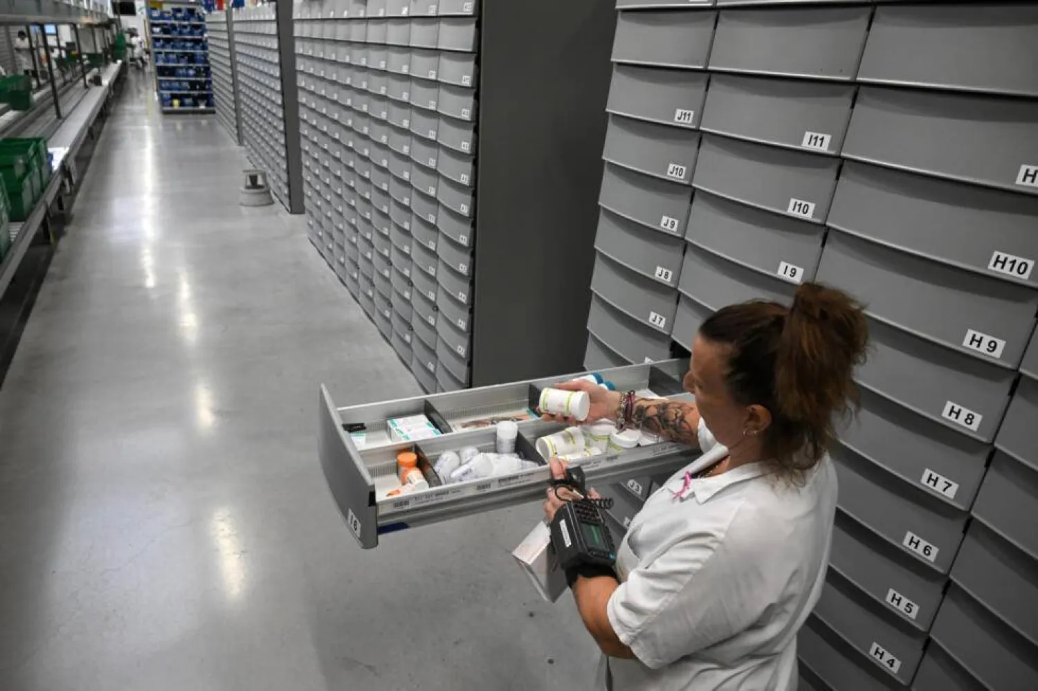 Europe depends on Asia for 70 percent of active pharmaceutical ingredients. Nicolas TUCAT / AFP
