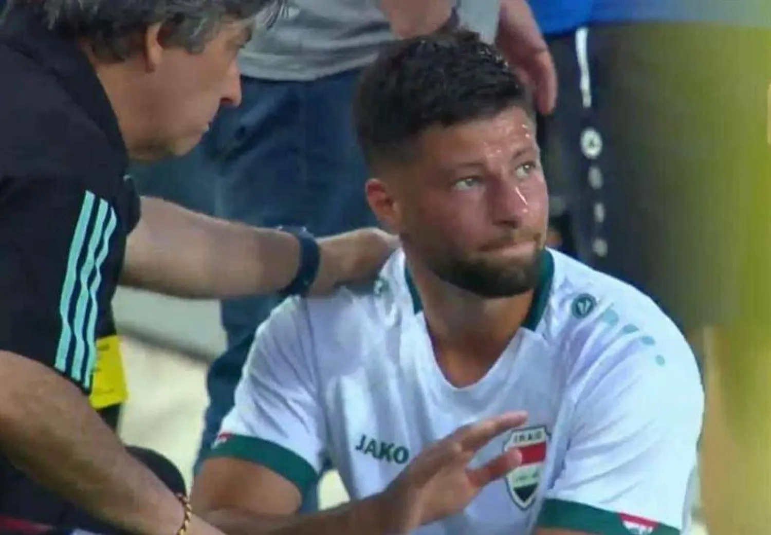 كيفن يعقوب لاعب المنتخب العراقي (منتخب العراق)