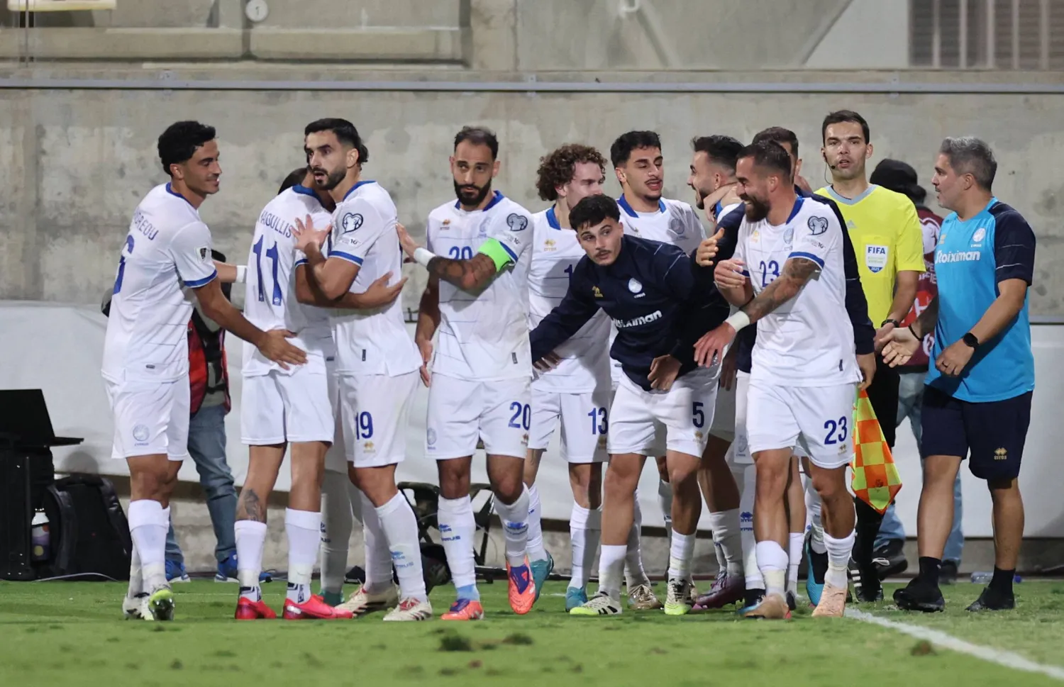 منتخب قبرص هزم سان مارينو برباعية (رويترز)