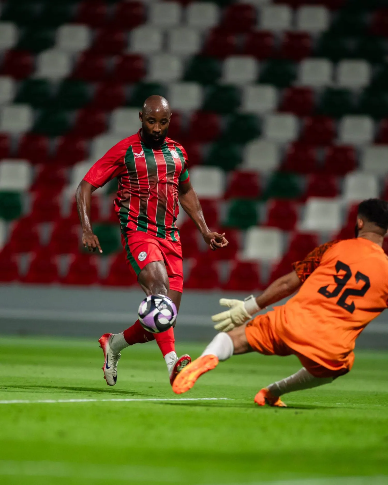 من مباراة الاتفاق الودية الأخيرة أمام العيون (نادي الاتفاق)