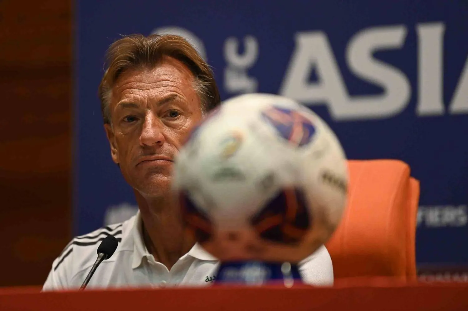 هيرفي رينارد (تصوير: علي خمج)