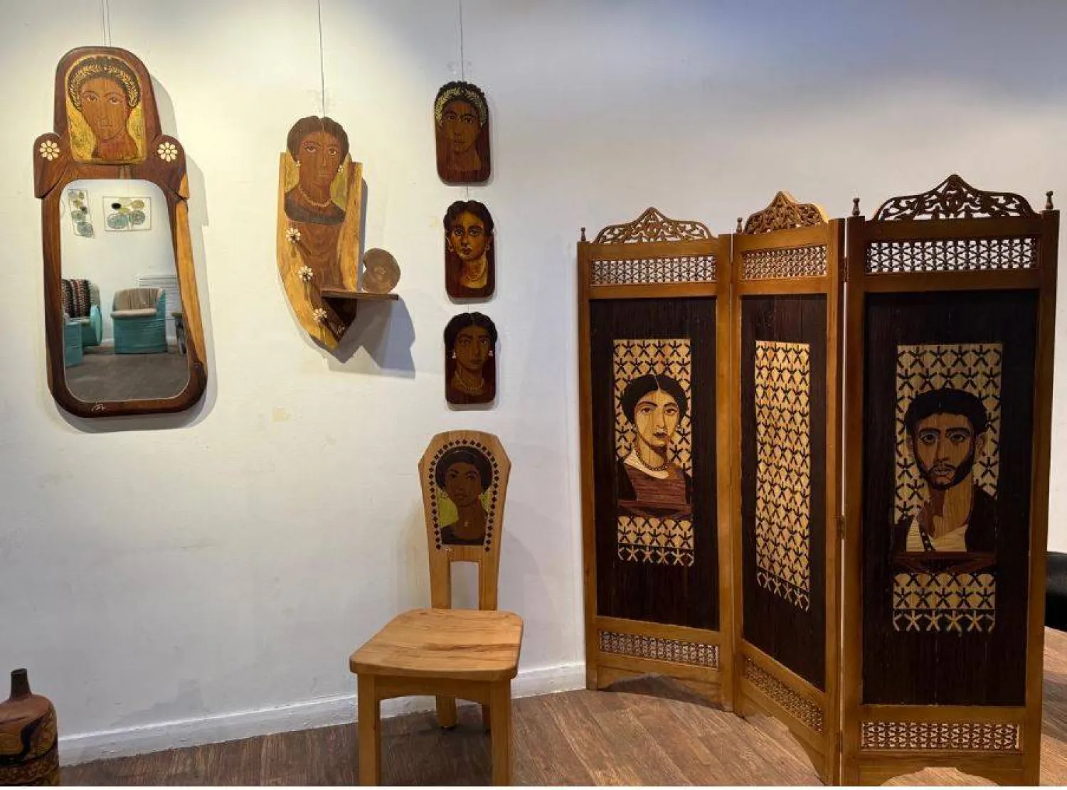 إعادة استدعاء وجوه الفيوم في الأعمال الفنية (هيئة قصور الثقافة)