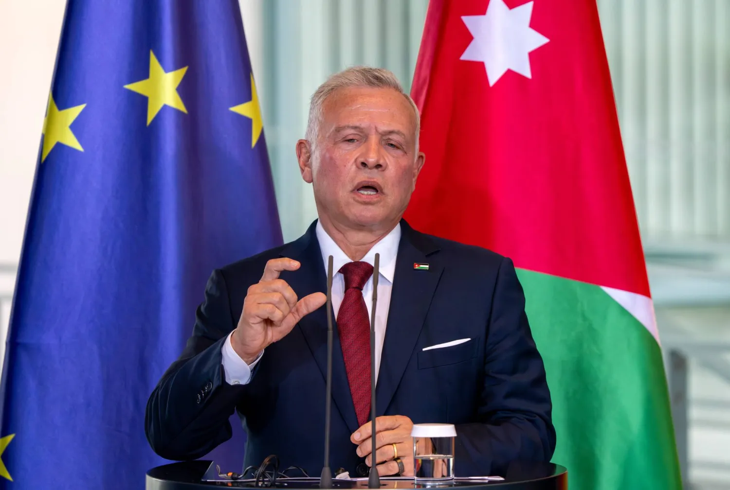 العاهل الأردني الملك عبد الله الثاني (د.ب.أ)