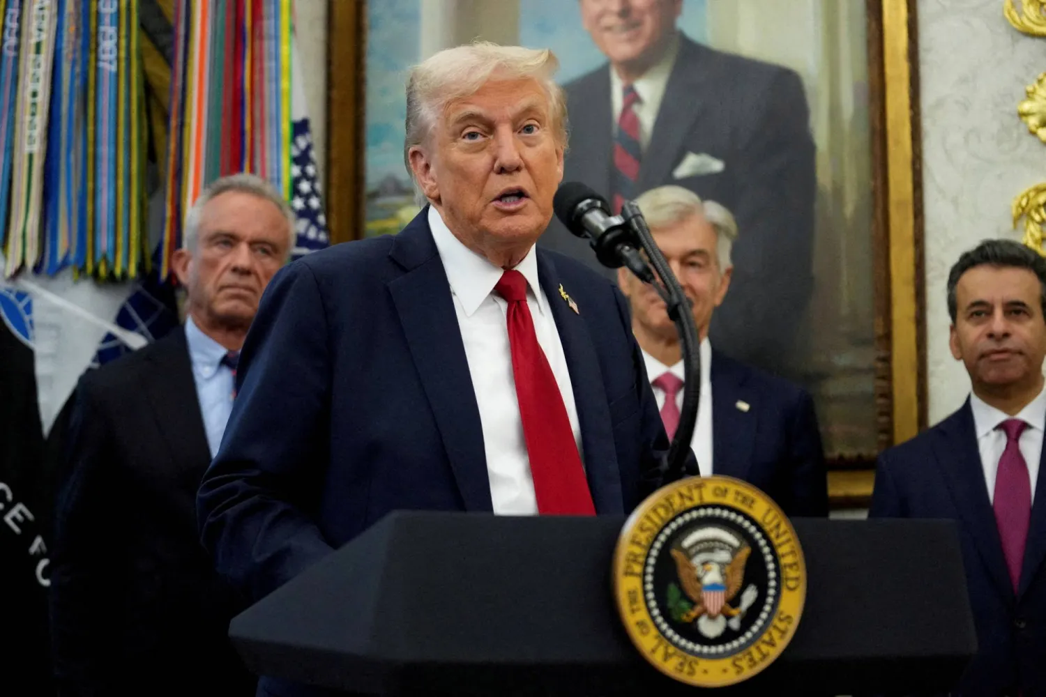 الرئيس دونالد ترمب (رويترز)