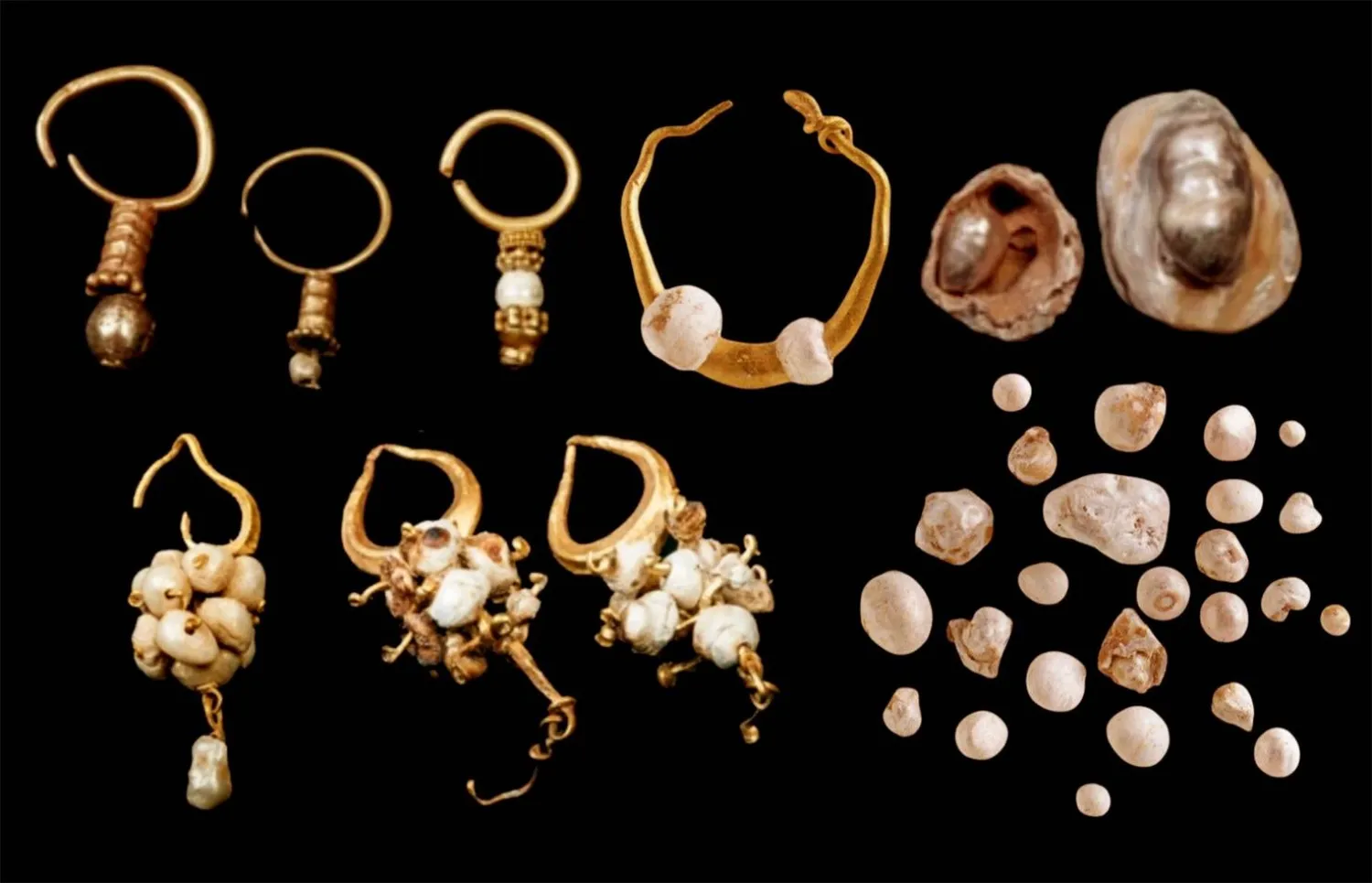 لآلئ من مقابر البحرين الأثرية