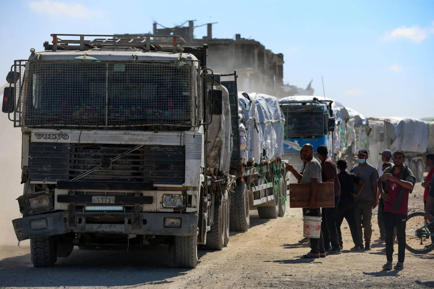 Yardım tırları bugün her zamanki gibi Gazze Şeridi'ne girecek (Reuters)
