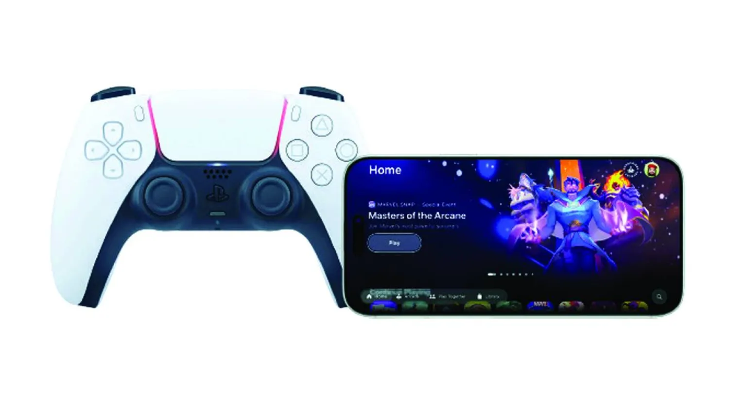 يمكن للاعبين استخدام جهاز التحكم لتصنيف الألعاب في تطبيق «أبل غيمز» 
cut out