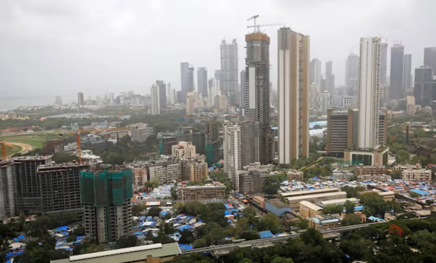 Office and residential buildings are seen in Mumbai, India, June 19, 2019. REUTERS/Francis Mascarenhas/File Photo 